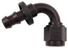 XRP 231212BB Push-On -12AN 120-Degree Female Hose End - Black Anodized