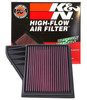 K&N Filters 33-2431 Air Filter Fits 10-14 Mustang