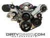 Dirty Dingo Alternator/Power Steering & Sanden AC Bracket GM LSx Truck Engines