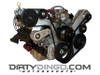 Dirty Dingo Alternator/Power Steering & Sanden AC Bracket GM LSx Truck Engines