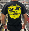 SK Speed T Shirt - Black - SK 60th Anniversary Crest - Large