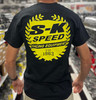 SK Speed T Shirt - Black - SK 60th Anniversary Crest - X-Large