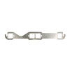 Cometic C5892-030 Chevrolet Gen-1 Small Block V8 .030" MLS Exhaust Manifold Gasket Set, 1.450" x 1.480" Rectangle Port