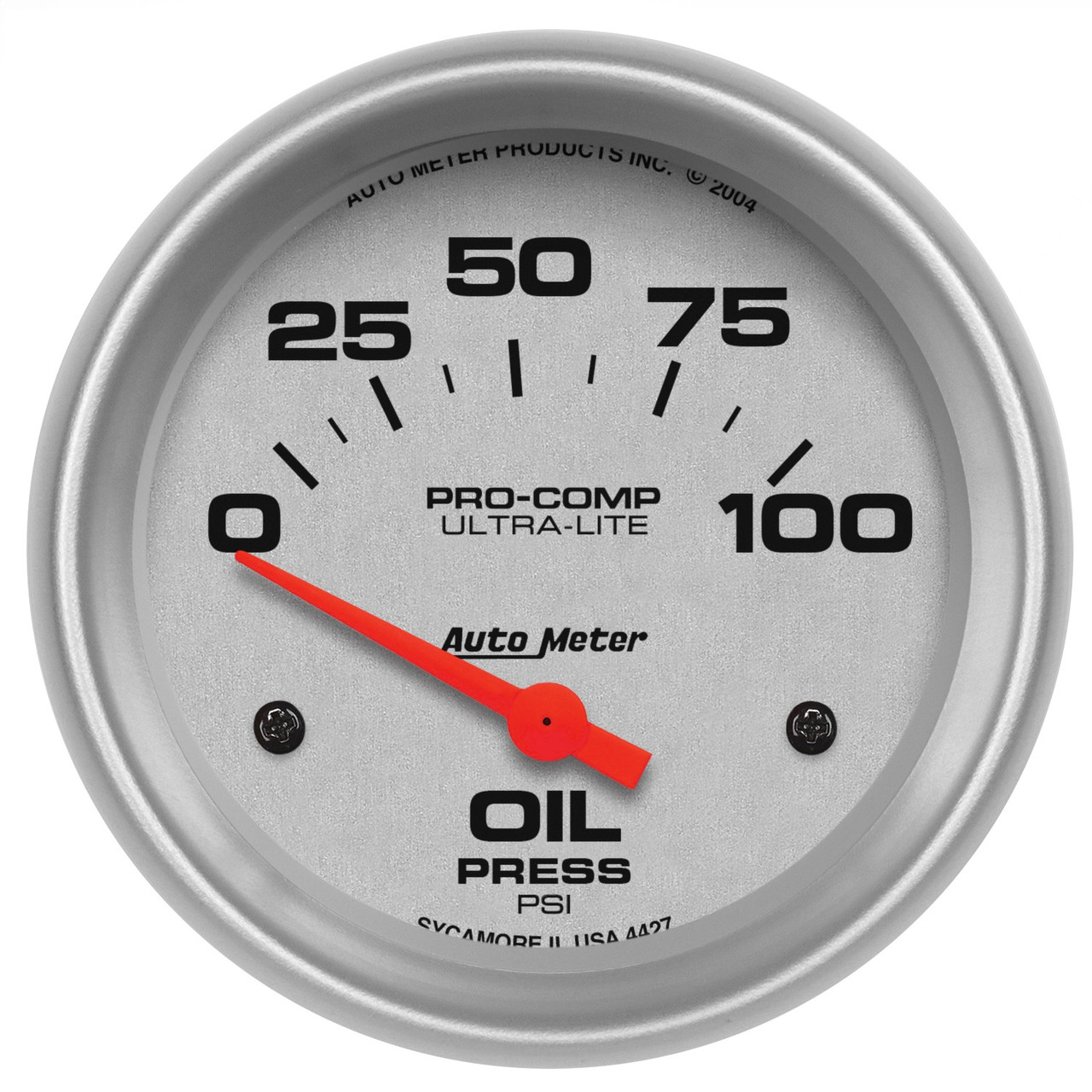 AutoMeter 4427 Ultra-Lite Electric Oil Pressure Gauge