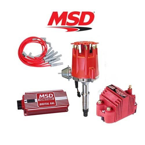 MSD 9121 Ignition Kit- Digital 6AL/Distributor/Wires/Blaster Coil AMC V8 290-401