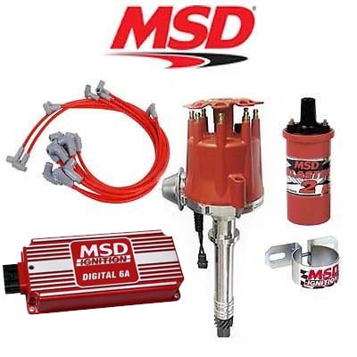 MSD 90101 Ignition Kit - Digital 6A/Distributor/Wires/Coil/ - SBC