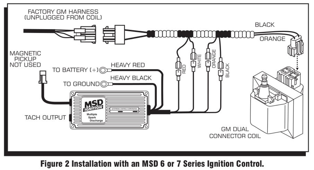 MSD 9992 Streetfire Ignition Kit 87-95 GM V8 Pickup/SUV