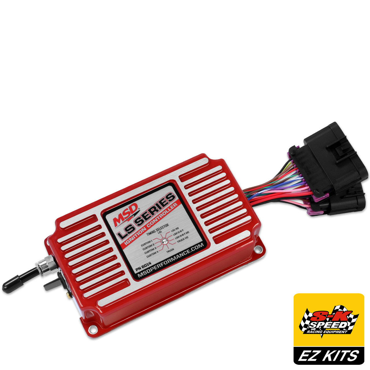 LS Cathedral Carb Conversion Kit - Edelbrock Victor Jr Intake/MSD