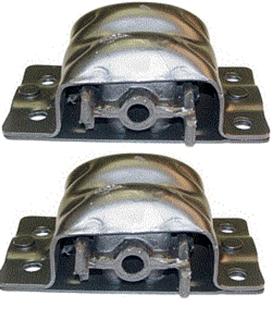 Dirty Dingo Clam Shell Mounts for LS1 67-72 GM Truck 4X4 Cross Member Pair
