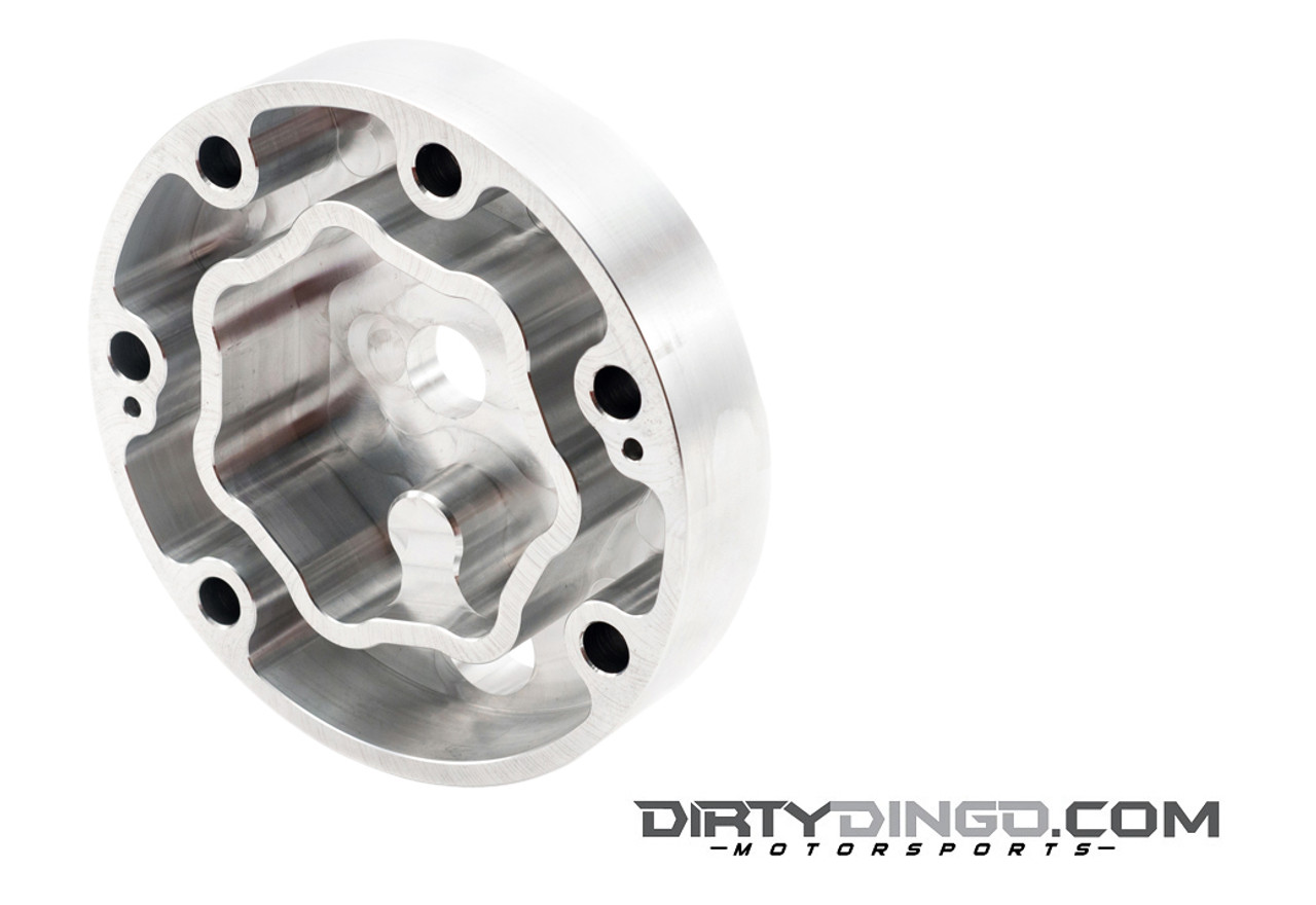 Dirty Dingo Sanden 508 7 Piston Compressor Billet Head With R4 Fitting Ports