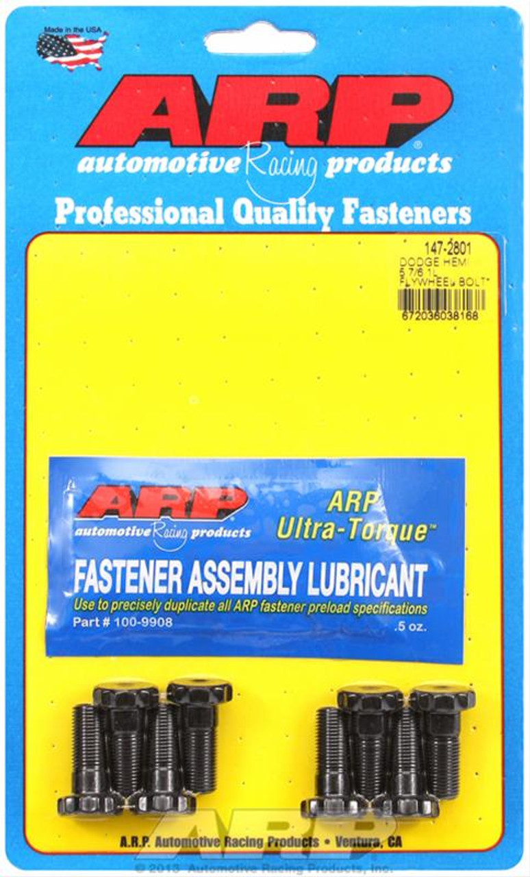 ARP 147-2801 Flywheel Bolt Kit Manual Trans Late Model 5.7/6.1/6.4 Hemi 12 Point