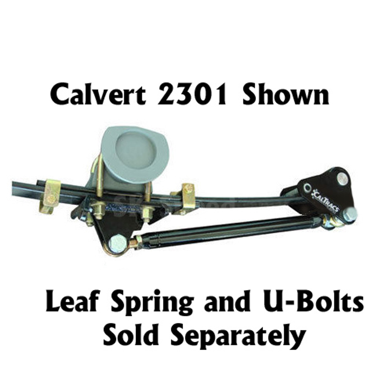 Calvert Racing 2201 CalTrac Low Profile Traction Bars - 1962-1967 Chevy II Nova