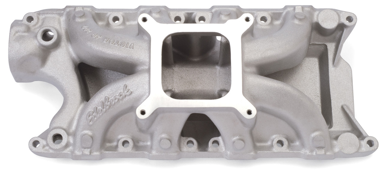 未使用インストローク　ISDR24-BK ラフ　2×4 Edelbrock 2921 Victor Jr. Series Intake Manifold