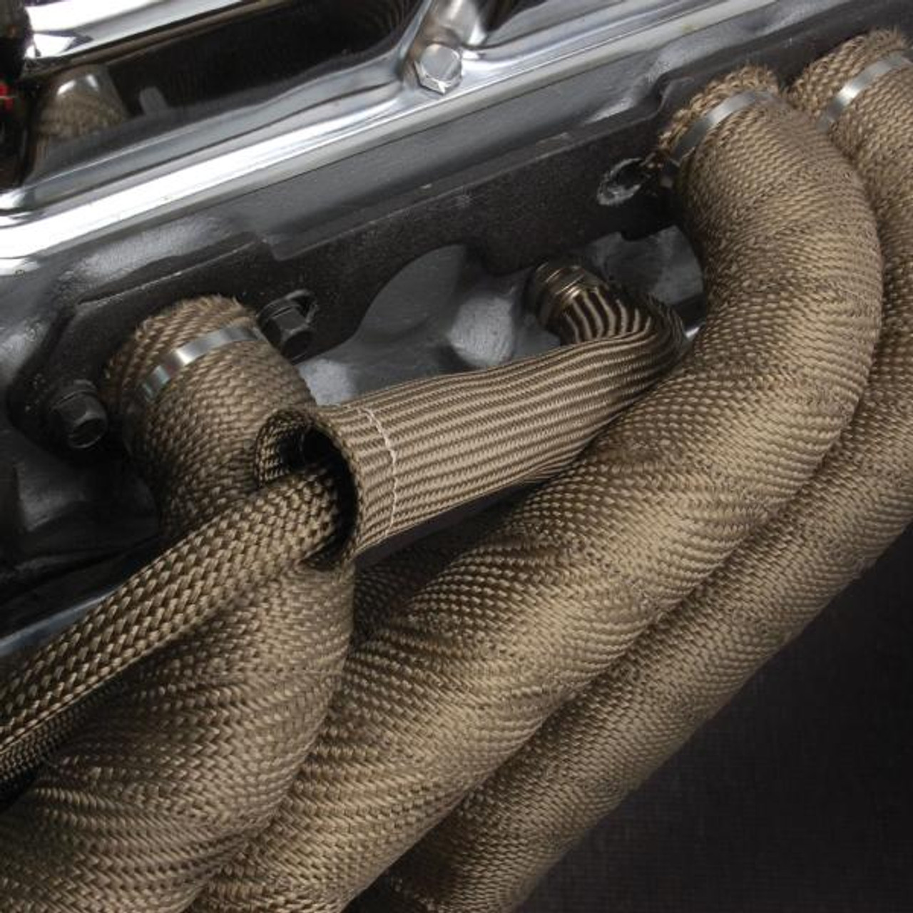 DEI 010129 Titanium Header/Exhaust Wrap - 2" x 15 ft - 1800+ Degree Capable