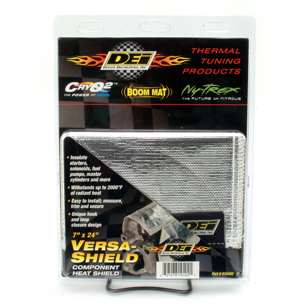 DEI 010402 Versa Shield-Universal Heat Shield 7"x24"