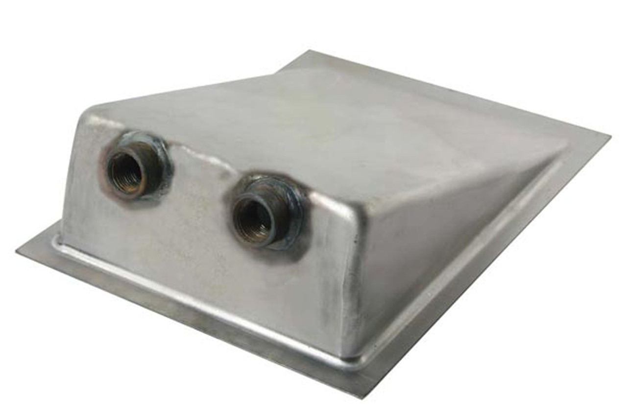 Competition Engineering C4041 Universal Fuel Tank Sump - Weld On (2) 1/2" Ports