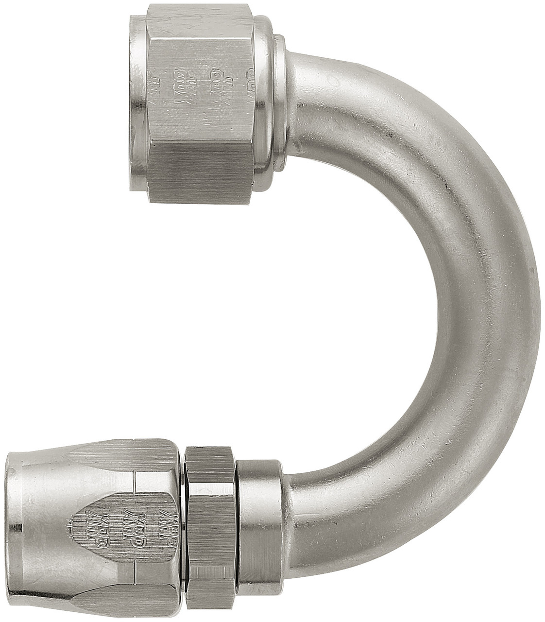 XRP 218008SN 180 Degree Double Swivel -8AN Female Hose End Super Nickel - Each