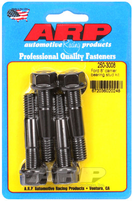 ARP 250-3008 8" Ford Carrier Bearing Stud Kit - Black Oxide - Set of 4