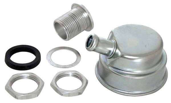 Moroso 68785 Positive Locking Valve Cover Breather - 1.22