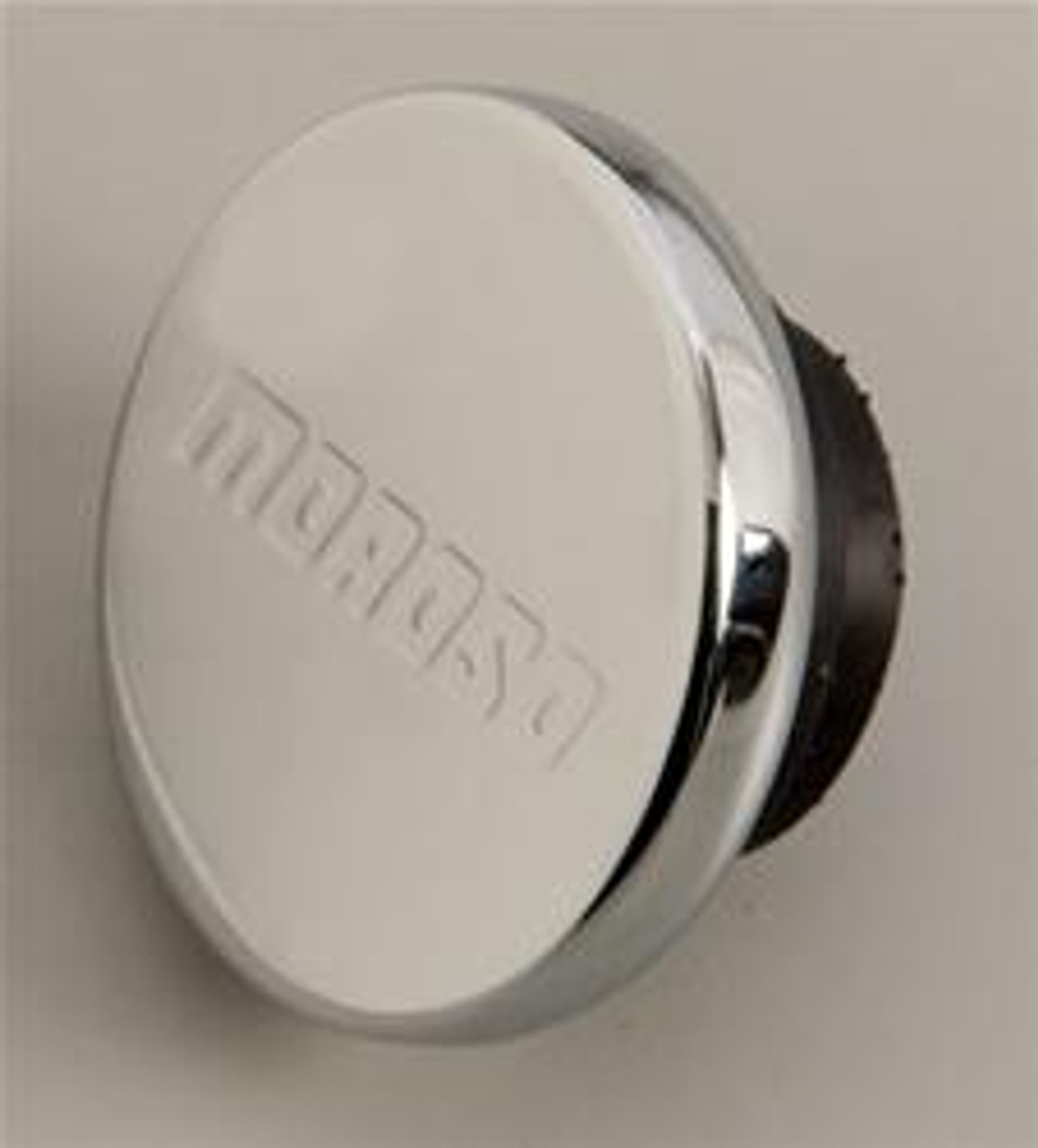 Moroso 68660 Valve Cover Oil Filler Cap - Chrome - Push-In - 1.25" Grommet