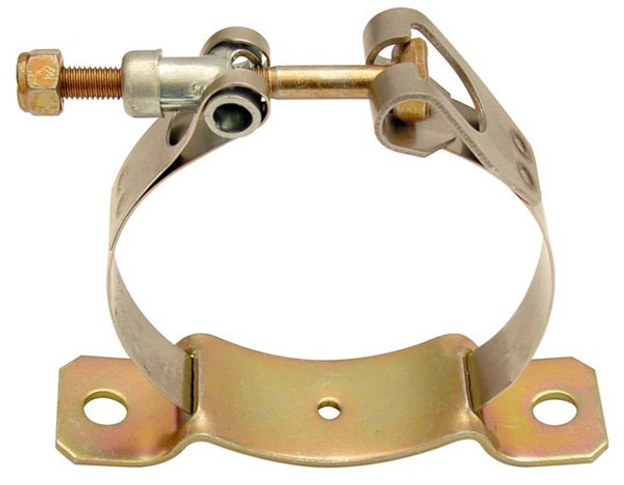 Moroso 63402 Universal Overflow Tank Mounting Clamp Bracket - 2.44-2.69" Dia