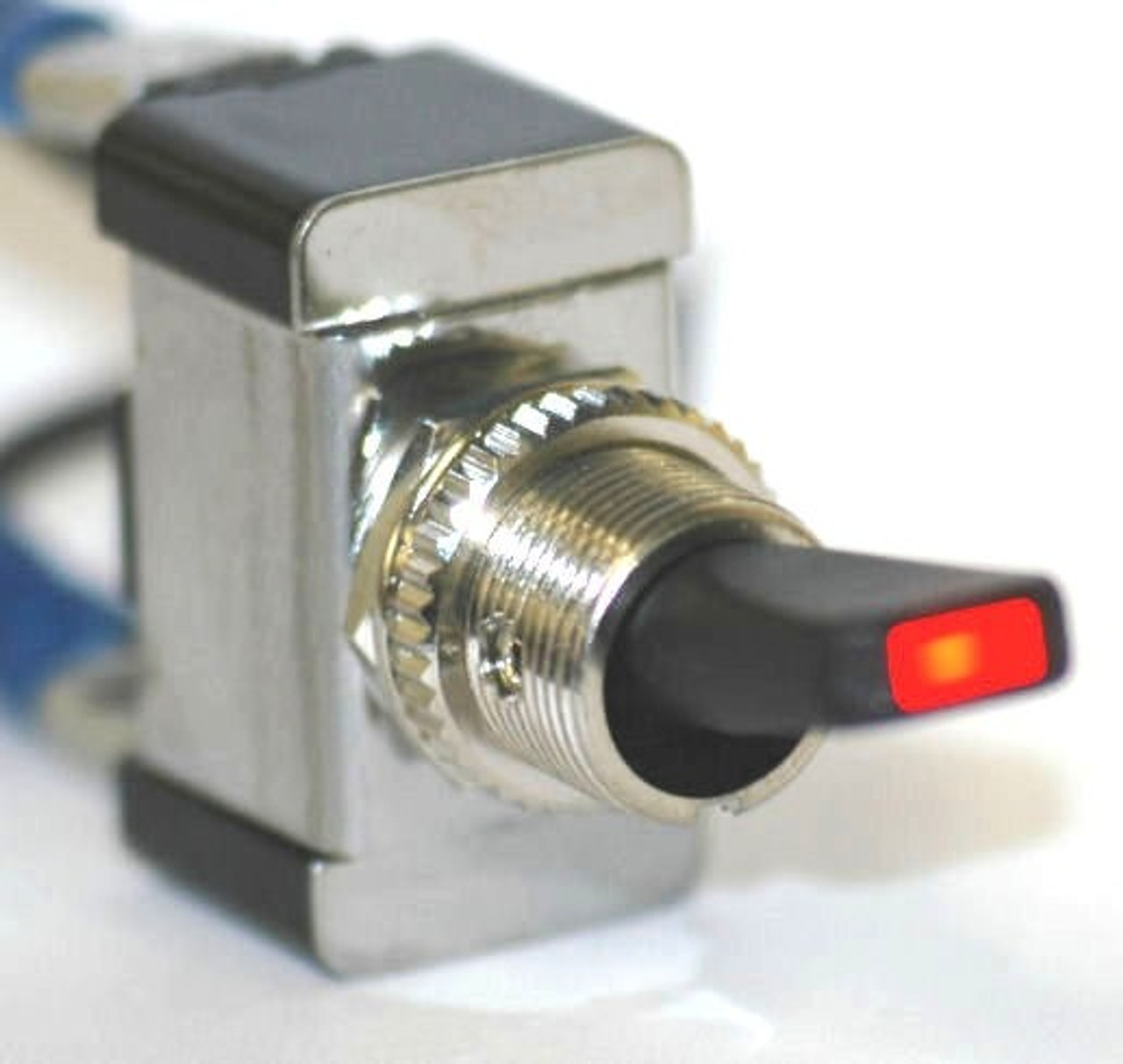 K4 Switches 11106 10 Amp Red LED Toggle Switch