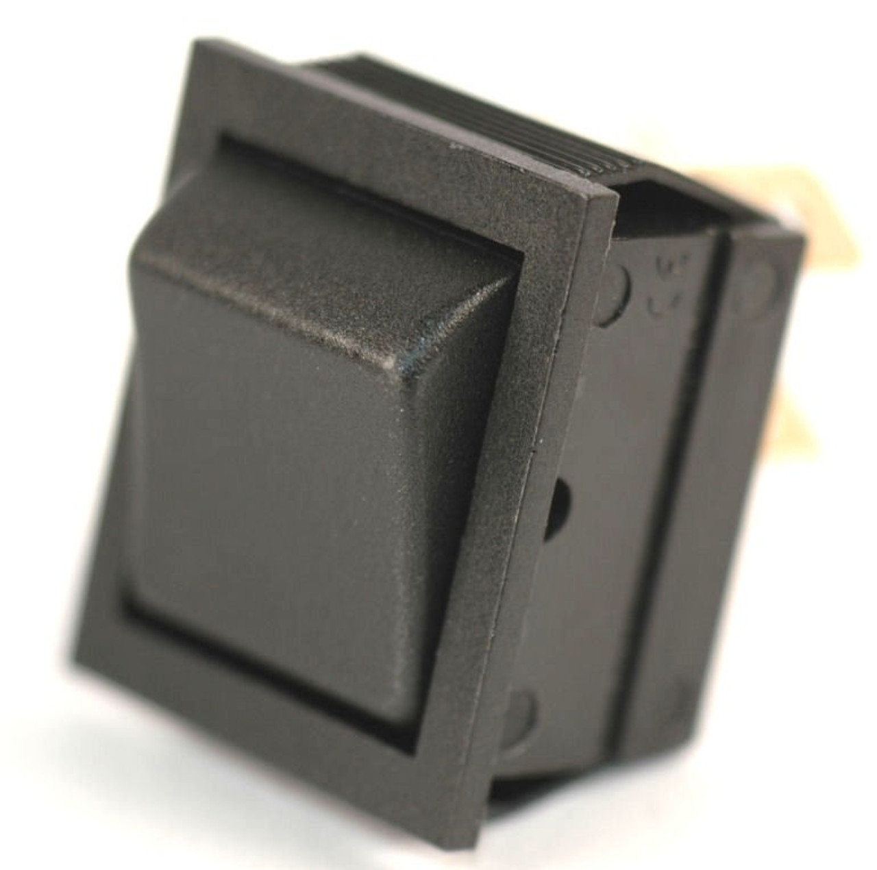 K4 Switches 14220 On-Off-On Double Pole Black Rocker Switch