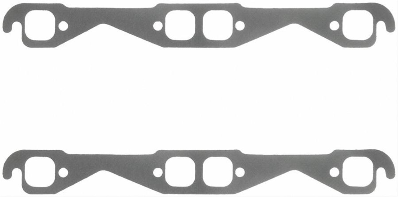 FelPro 1444 Header Gaskets Small Block Chevy Stock Port - 1.380" x 1.380" - Pair