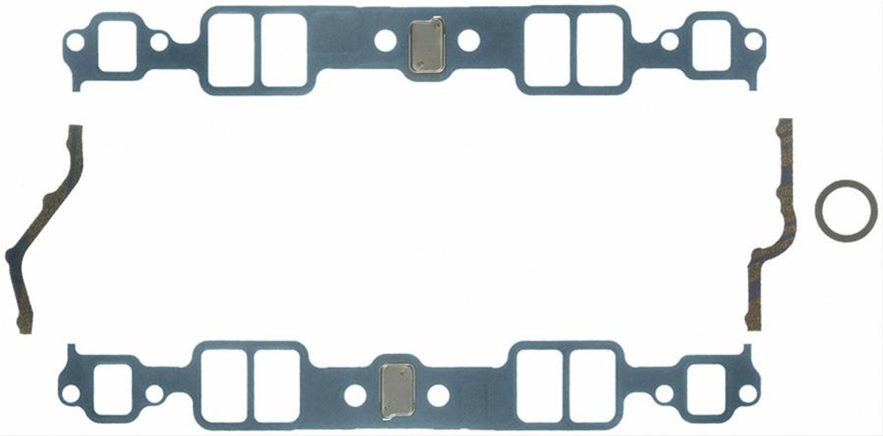 FelPro 1204 Intake Manifold Gasket Set - Small Block Chevy Closed Heat Crossover