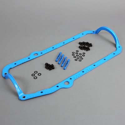 FelPro OS34510T Oil Pan Gasket - 1 Piece Rubber Small Block Chevy