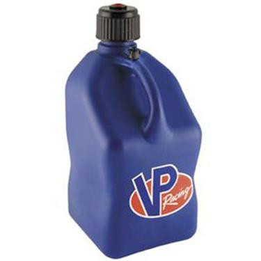 VP Racing Fuel 3532 Plastic Square Fuel Jug - Blue - 5 Gallon Capacity