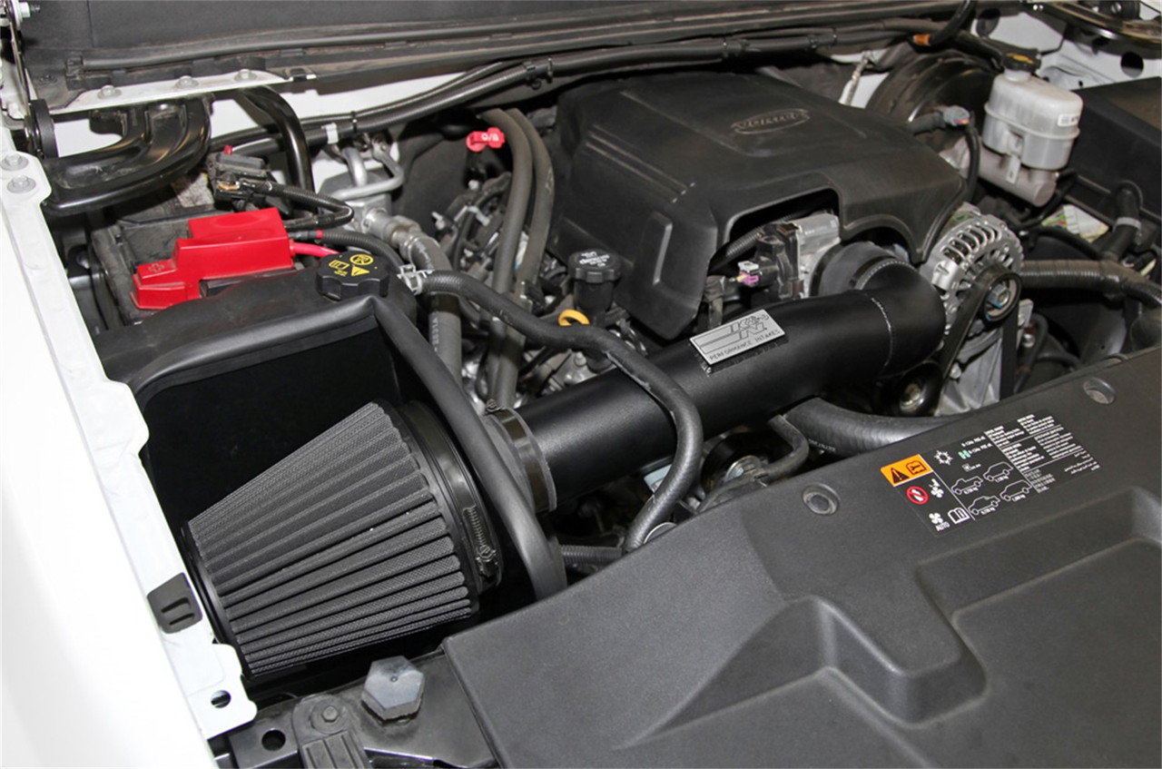 K&N 71-3058 Blackhawk Induction Car Air Intake System, Washable and