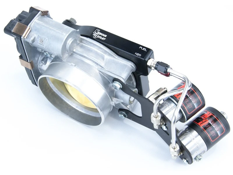 Nitrous Outlet Wet Plate Nitrous Kit 12-Up Camaro ZL1/CTSV Direct Fit - 50-200HP