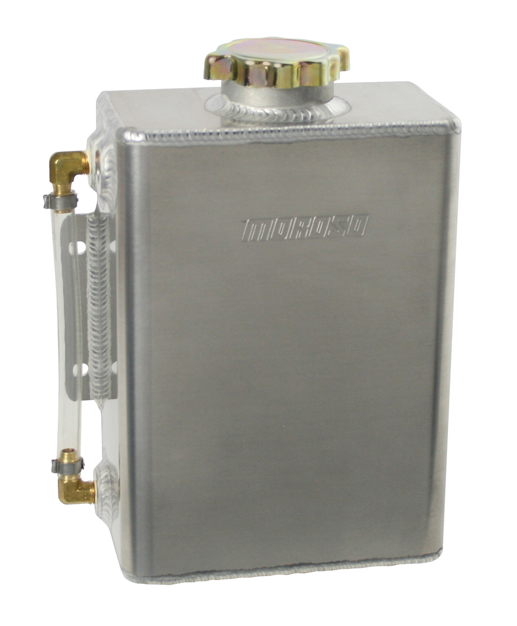 Moroso 63769 Universal Coolant Overflow Tank Fabricated Aluminum 2