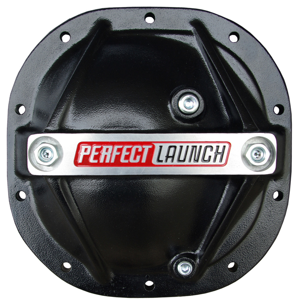 Proform 69501 Perfect Launch Aluminum Rear End Cover - Ford 8.8" Girdle Black