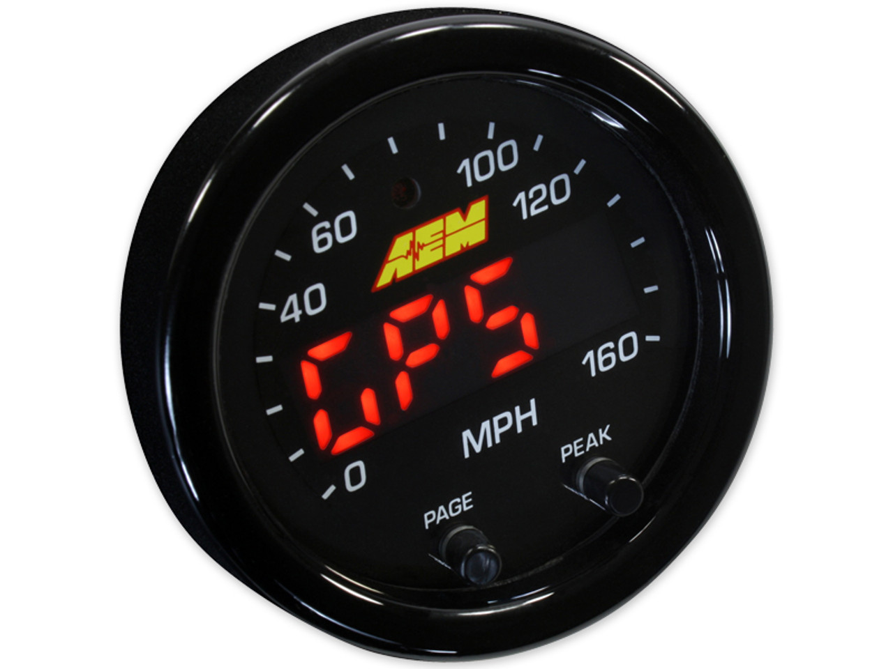 AEM 30-0313 X-Series GPS Speedometer, MPH/Altitude & Track Gauge 2