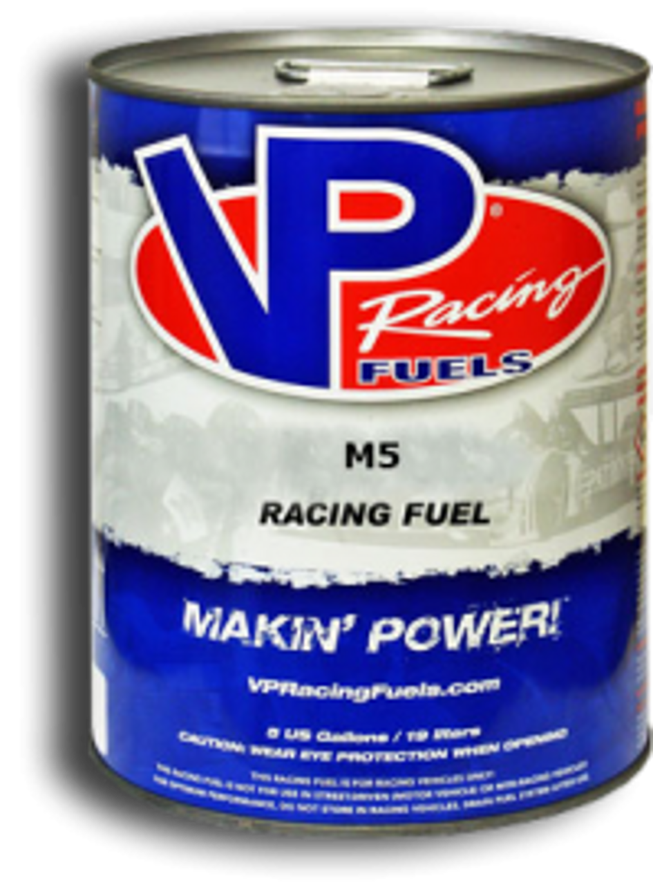 VP Racing Fuel M5 Racing Methanol w/ Combustion & Lube Additives - 5 Gallon Pail