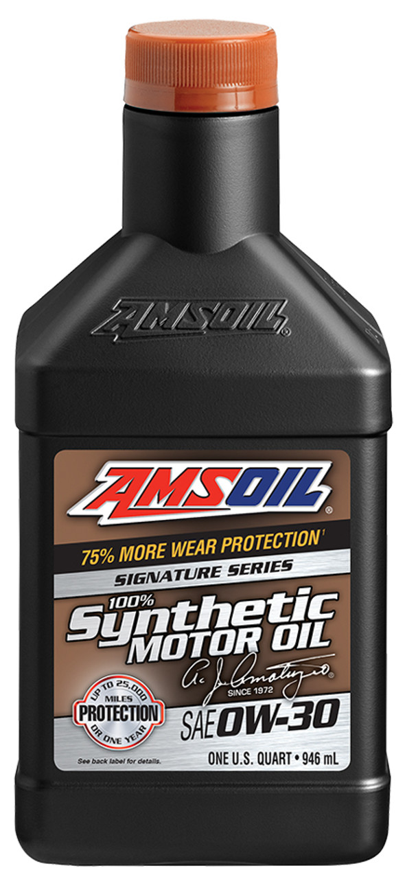 AMSOIL Signature Series 0W-30 Synthetic Motor Oil (Quart)