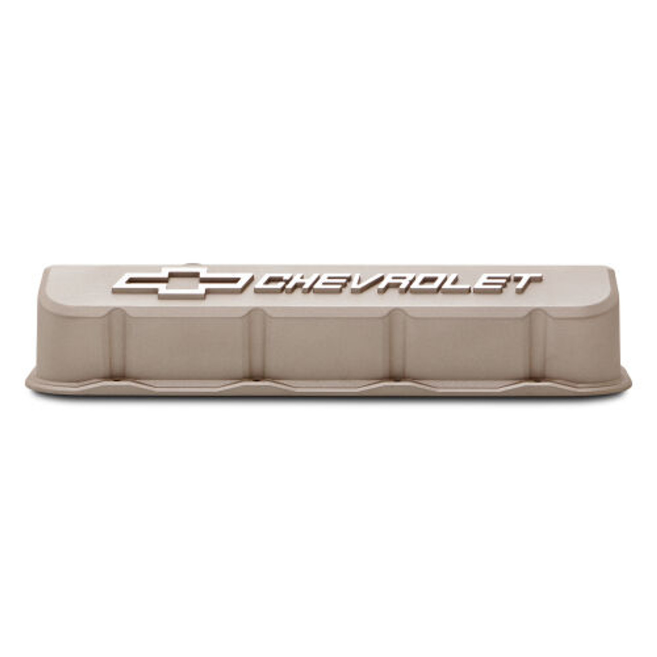 Proform 141-872 Big Block Chevy Gray Crinkle Valve Covers Chevy Logo