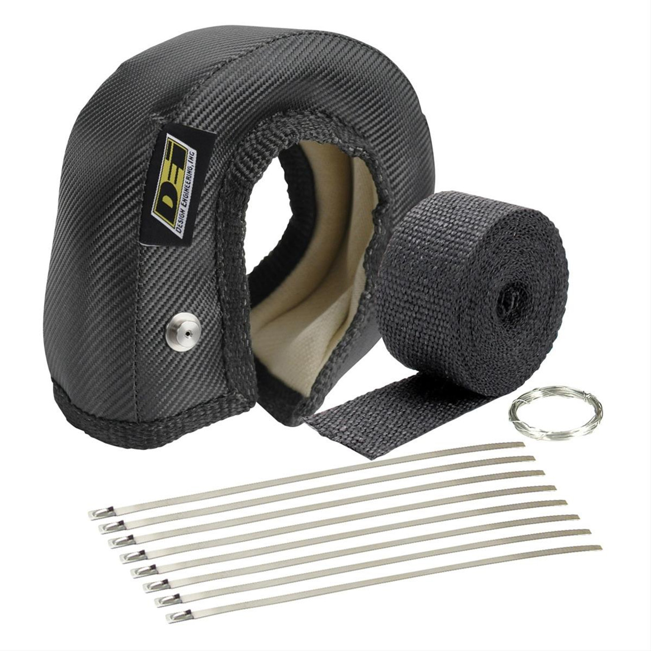 DEI 010182 T4 Size ONYX Series Turbo Heat Shield - Reduce Heat & Turbo Lag
