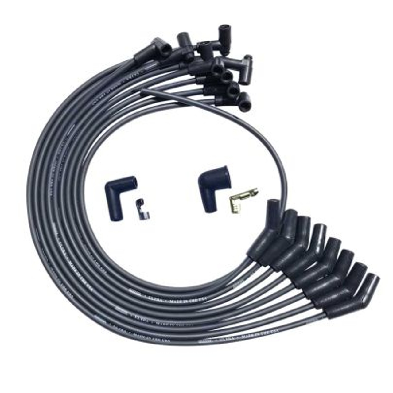 Moroso 51042 Ultra Spark HEI Plug Wire Set - Big Block Chevy - 135 Degree - Unsleeved