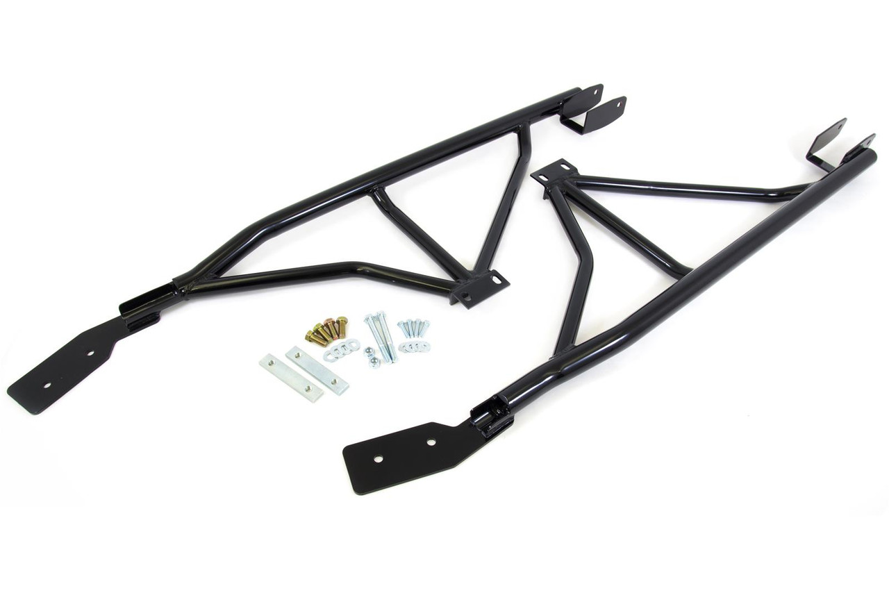 UMI Performance 2004-B 1993-2002 GM F-Body Subframe Connectors, 3-Point, Bolt-In - Black