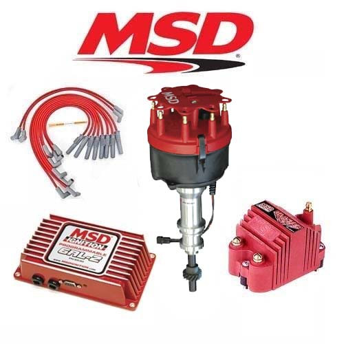 MSD Ignition Kit Digital 6 Plus/Distributor/Wires/Coil Ford 351W w