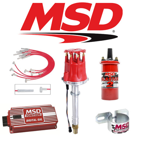 MSD 9011 Ignition Kit - Digital 6AL/Distributor/Wires/Coil/ - BBC