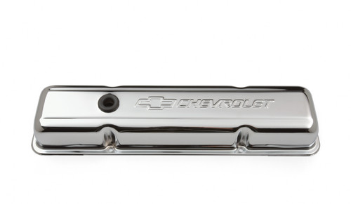 Proform 141-102 Small Block Chevy Chrome Valve Covers - Stock Height - Steel Proform 141-102 Small Block Chevy Chrome Valve Covers - Stock Height - Steel
