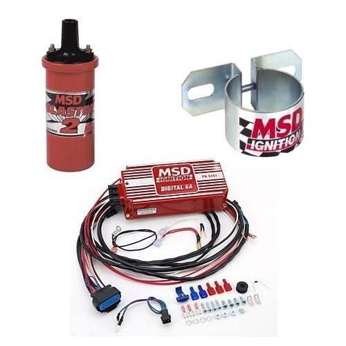MSD 9950 Ignition Kit - Digital 6A Box/Blaster 2 Coil/Universal Coil Bracket