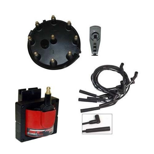 MSD Streetfire Tuneup Kit - 86-95 Mustang 5.0L Cap/Rotor/Coil/Spark Plug Wires MSD Streetfire Tuneup Kit - 86-95 Mustang 5.0L Cap/Rotor/Coil/Spark Plug Wires