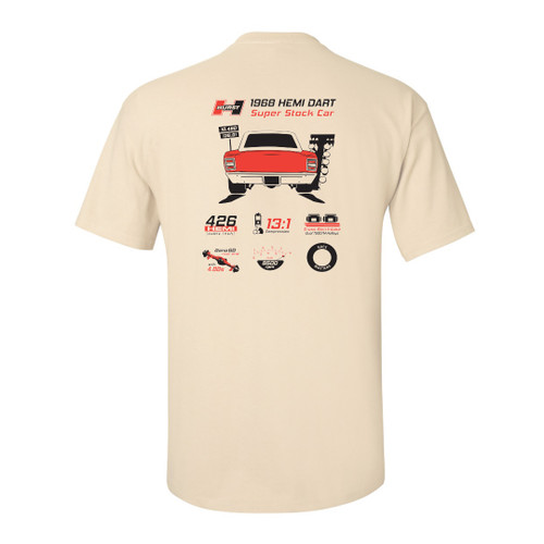 SK Speed Vintage Series T Shirt - Dart - Mens X-Large