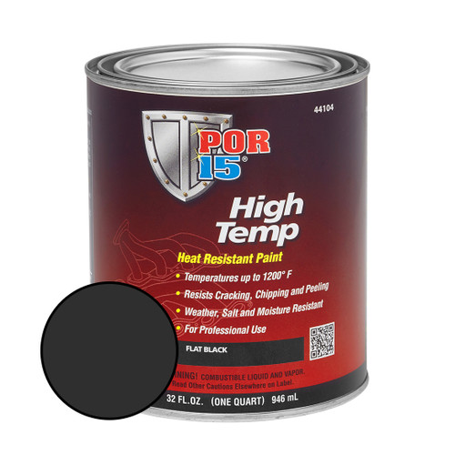 ●HIGH HEAT POR 15 44318 High Temp Aerosol Header Paint - 1200 Degree