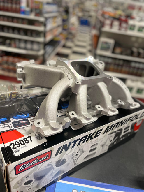 Edelbrock 29087 Victor Jr. Series Intake Manifold With FREE Gasket Set Edelbrock 29087 Victor Jr. Series Intake Manifold With FREE Gasket Set
